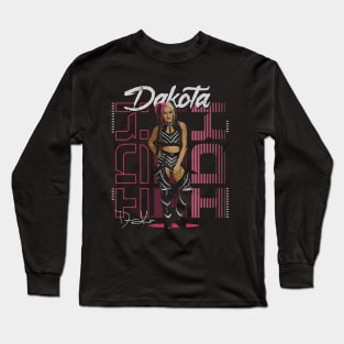 Dakota Kai Retro Long Sleeve T-Shirt